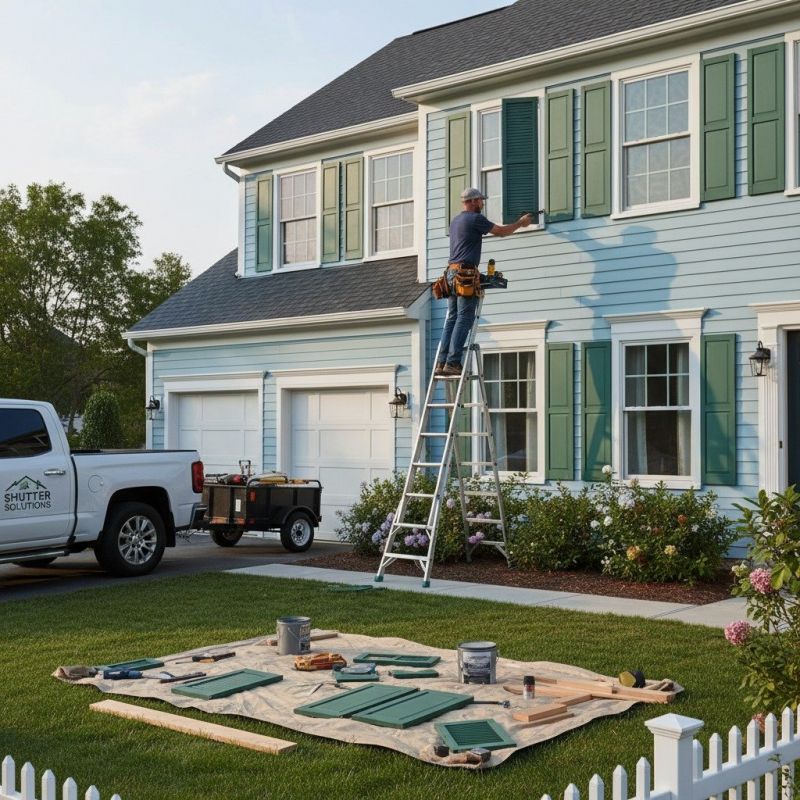 Shutter Latch Replacement in Kansas City, KS