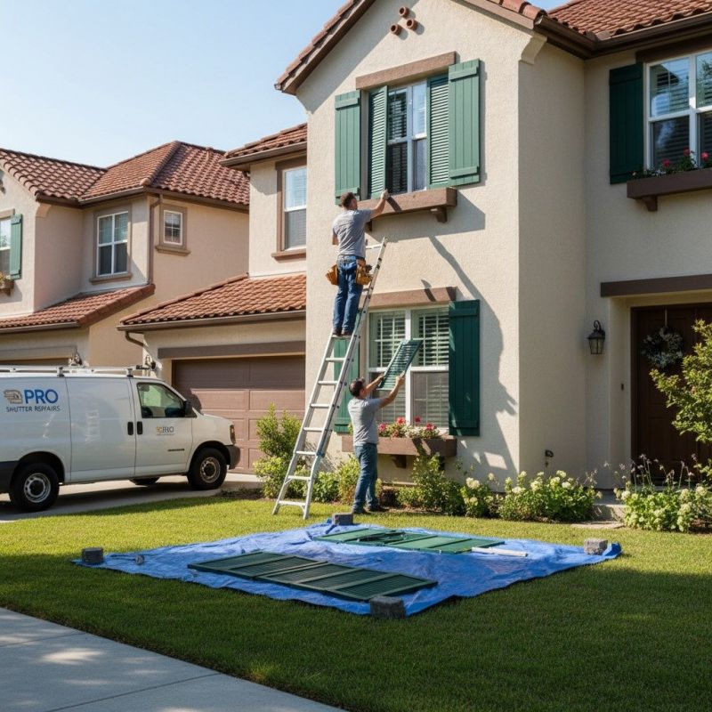 Shutter Reattachment in Arvada, CO